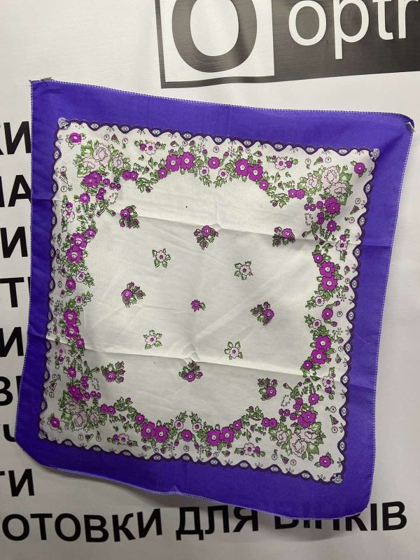 Ритуальні товари Платок 63*63 см на вінок Ритуальні товари Платок 63*63 см на вінок