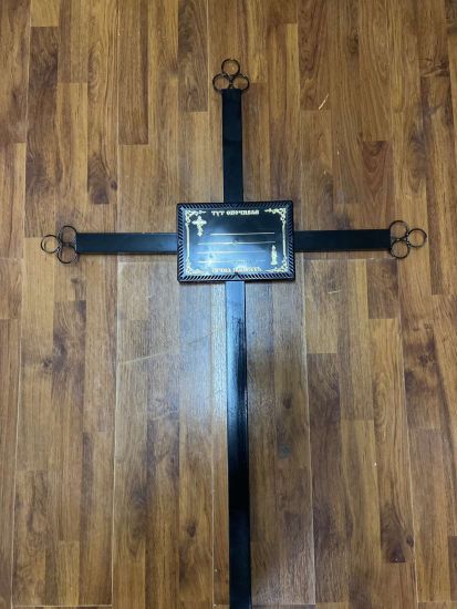 Ритуальні товари Хрест Металевий  МУ0062531 Ритуальні товари Хрест Металевий  МУ0062531