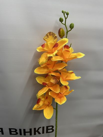 Штучні квіти Ірис шовк ІІ0541212 90см 7 голів