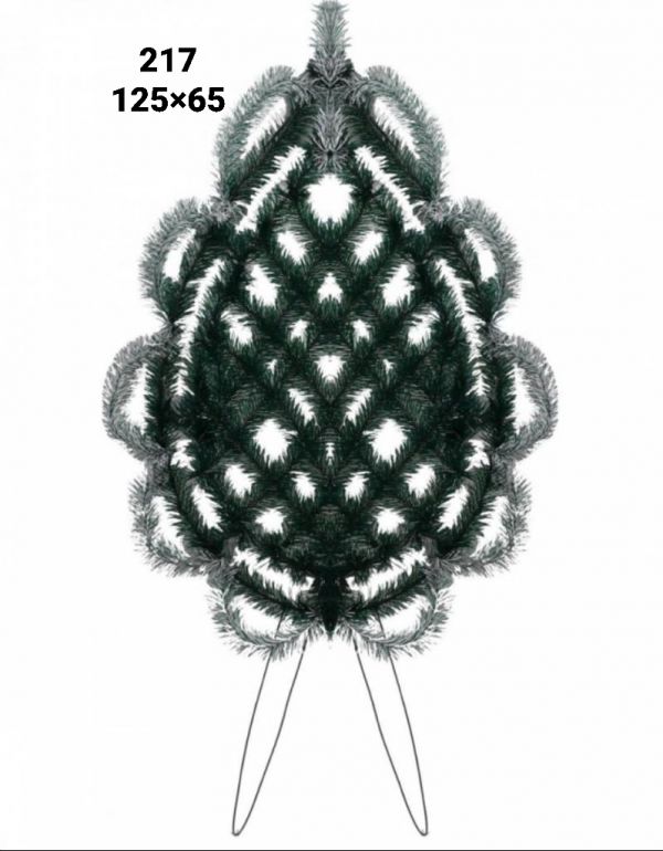 Ритуальні товари Вінок без прикрас 217 Ритуальні товари Вінок без прикрас 217