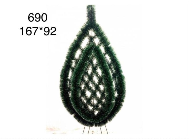 Ритуальні товари Вінок без прикрас 690