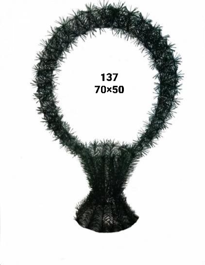 Ритуальні товари Вінок без прикрас 137