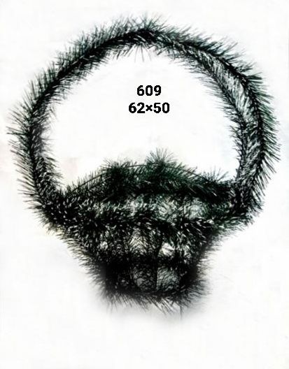 Вінок без прикрас 609