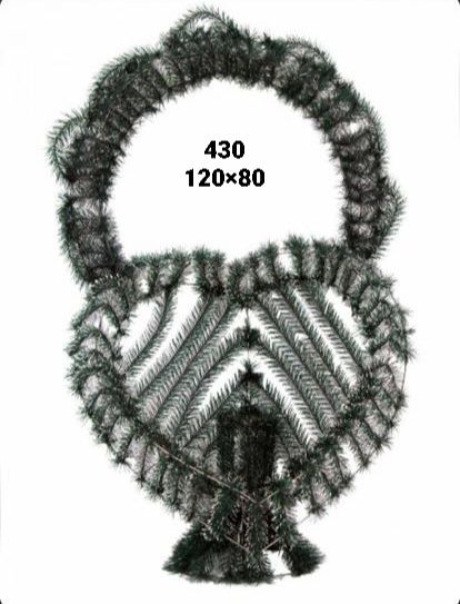 Ритуальні товари Вінок без прикрас 430