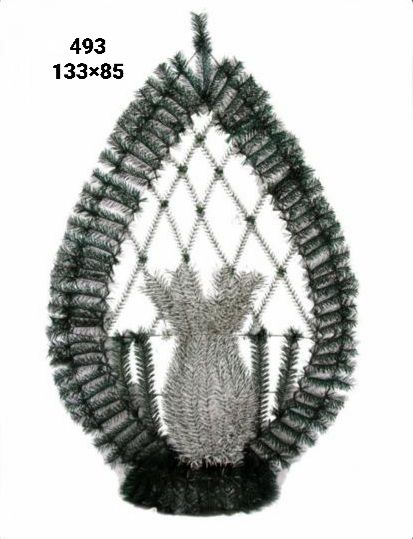 Ритуальні товари Вінок без прикрас 493 Ритуальні товари Вінок без прикрас 493