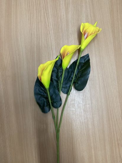 Штучні квіти Кала латекс 3 ІІ05666 86 см Штучні квіти Кала латекс 3 ІІ05666 86 см