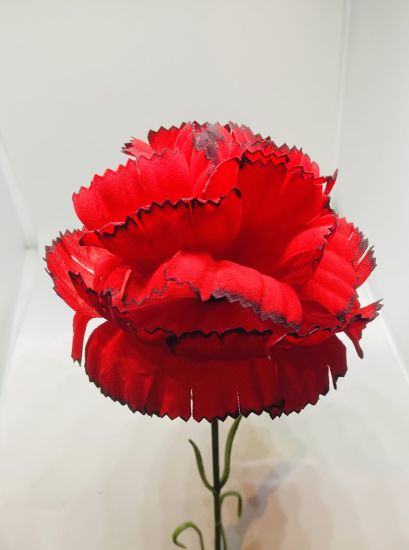 Штучні квіти Гвоздика Оксамитова (Бархатна) Одиночна  ІІ000283140