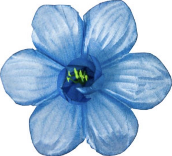 Штучні квіти Мальва прес атлас