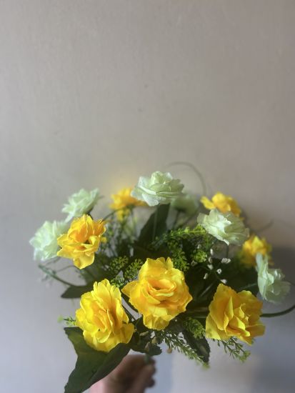 Штучні квіти Букет Троянда ОА00652 13голів