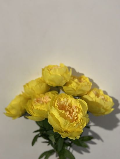 Штучні квіти Букет Піон елітний 7 голів ОА04201