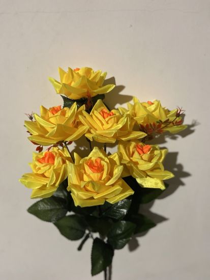 Букет  троянда 7 голів Атласна