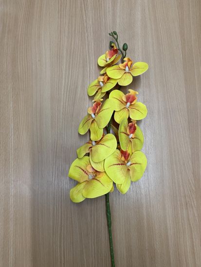 Штучні квіти Орхідея латекс ІІ0102105 105 см 9голів