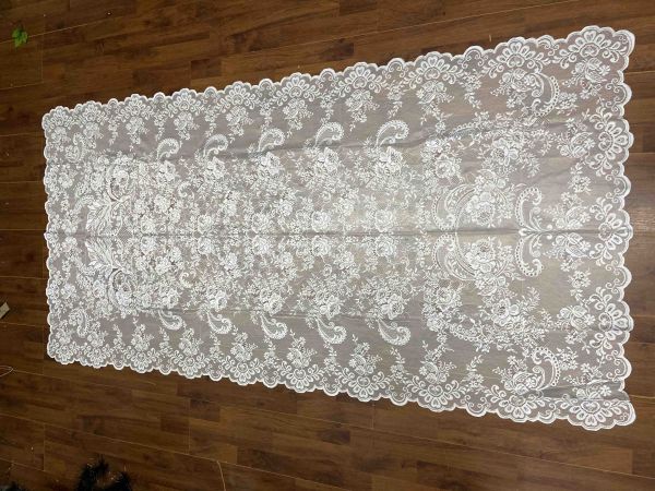 Ритуальні товари Ритуальне покривало Тюлеве R5751801001 100-200 см Ритуальні товари Ритуальне покривало Тюлеве R5751801001 100-200 см