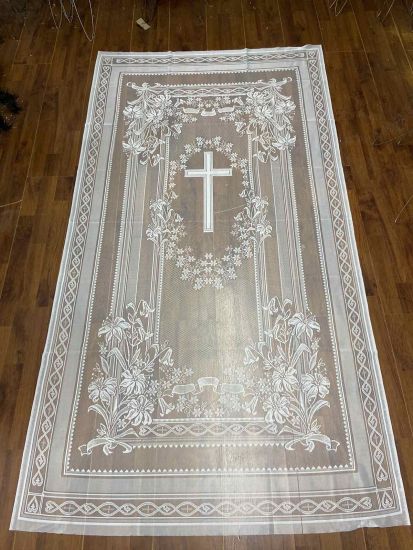 Ритуальні товари Ритуальне покривало Тюлеве RB4911650005 95-200 см