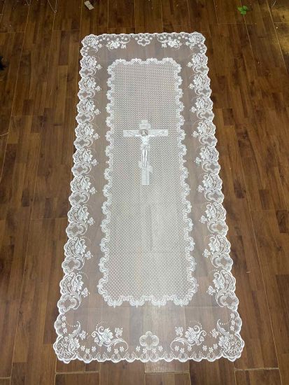 Ритуальні товари Ритуальне покривало Тюлеве RB6341290105 85-200