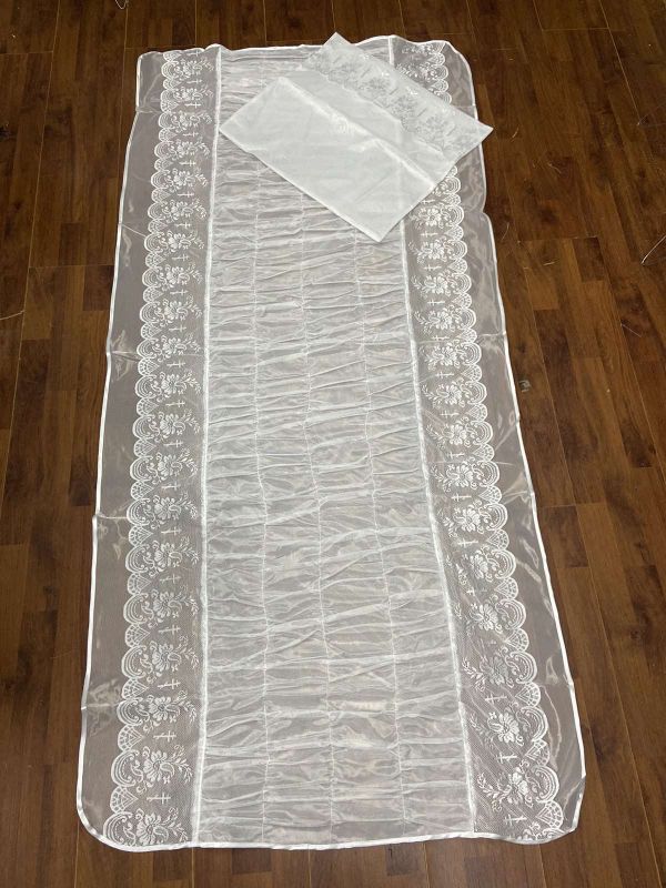 Ритуальні товари  Ритуальний комплект тюлевий RB1009422660101 95-200 см Ритуальні товари  Ритуальний комплект тюлевий RB1009422660101 95-200 см