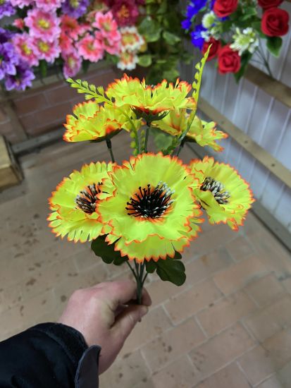 Штучні квіти Фіалка з добавками 6 голів vv 00022200