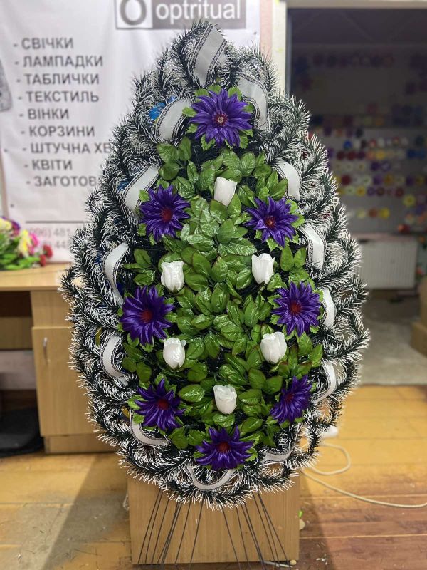 Ритуальні товари Вінок 322-5 Ритуальні товари Вінок 322-5