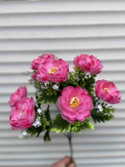 Штучні квіти Букет Камелія R00570121 9Голів