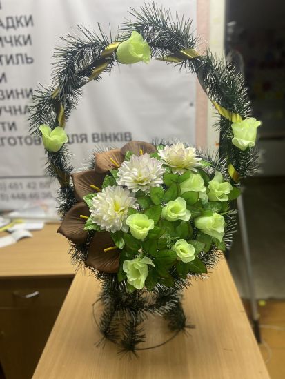 Ритуальні товари Корзина 347-3 Комбінована