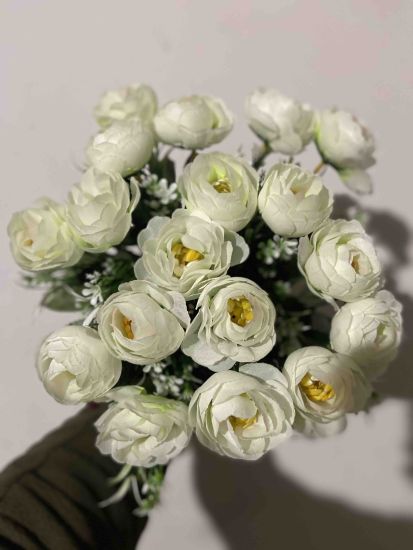 Штучні квіти Букет троянда  R00984125 18 голів