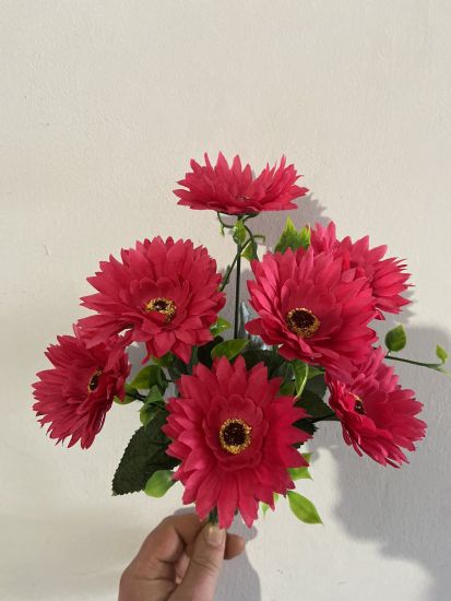 Штучні квіти Букетик Соняшник 7 голів  VV000600420