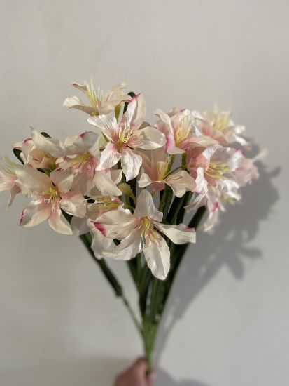 Штучні квіти Букет Амариліс  VV002850410 7 ніжок  21 голова