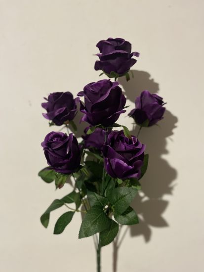 Штучні квіти Букет Троянда  VV00260420 7 голів