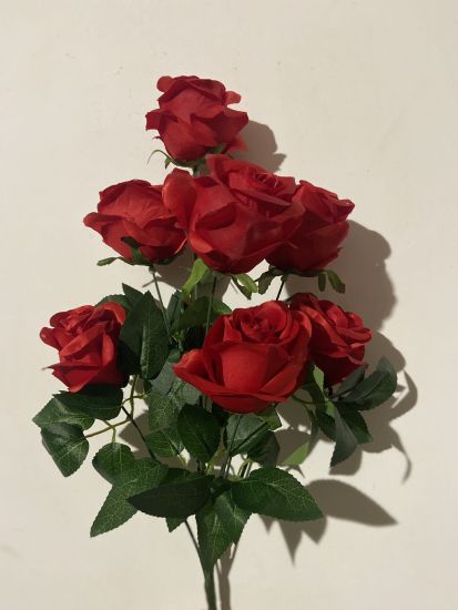 Штучні квіти Букет Троянда  VV00260420 7 голів
