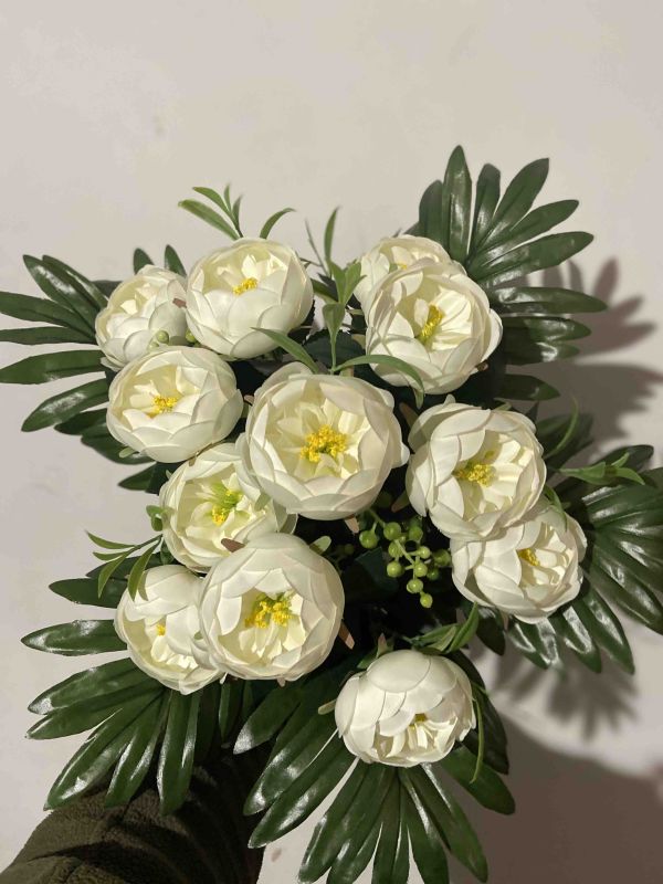 Штучні квіти Букет Камелія 12 голів з Добавками ОА005250410 Штучні квіти Букет Камелія 12 голів з Добавками ОА005250410