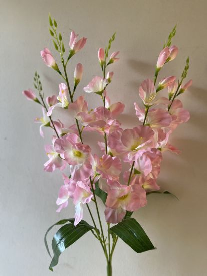 Штучні квіти Букет Гладіолус 5 ніжок  40 голів VV00220420