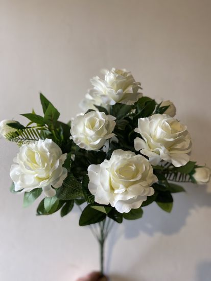 Штучні квіти Букет Троянда з Дітками  14 голів  ОА 0028505