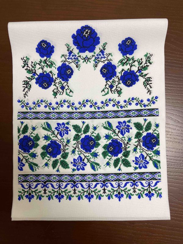 Ритуальні товари Рушник Троянда Мілка Орнамент 2 125-24см Ритуальні товари Рушник Троянда Мілка Орнамент 2 125-24см