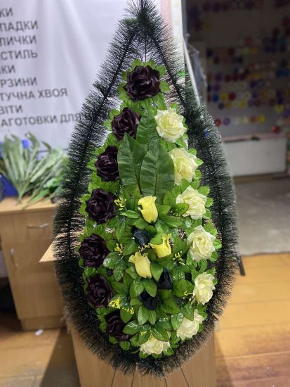 Ритуальні товари Вінок 193-9 150*60 см