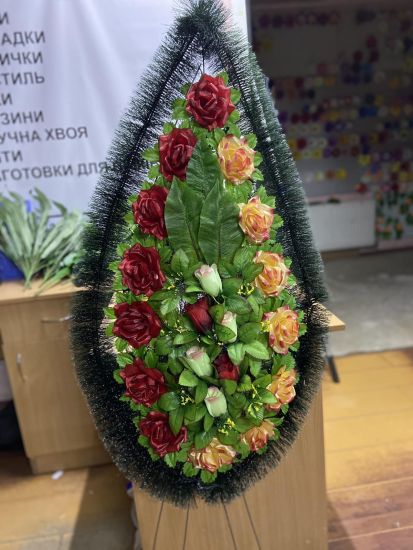 Ритуальні товари Вінок 193-9 150*60 см