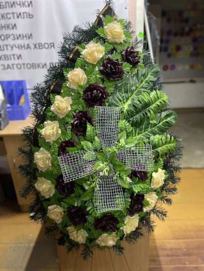 Ритуальні товари Вінок 265-8 160*65 см