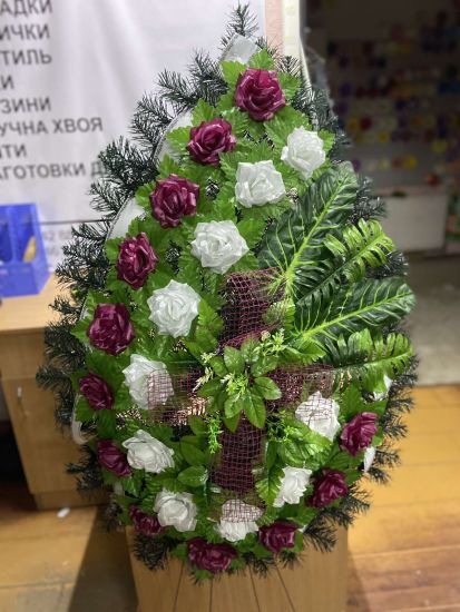 Ритуальні товари Вінок 265-8 160*65 см