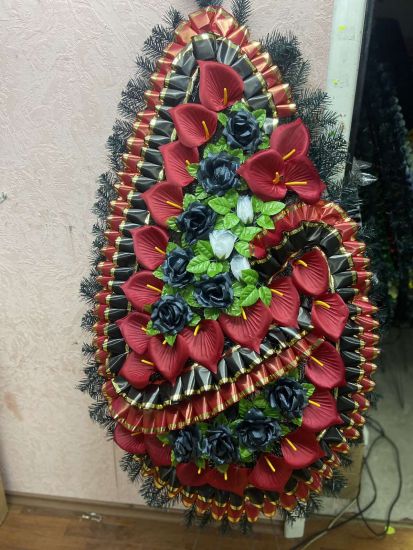 Ритуальні товари Вінок 203-2 Зіз-заг