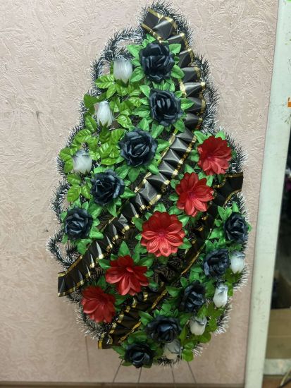 Ритуальні товари Вінок 322-7 140-60 см