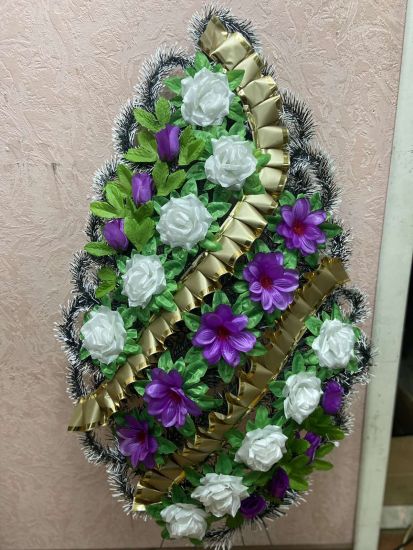 Ритуальні товари Вінок 322-7 140-60 см