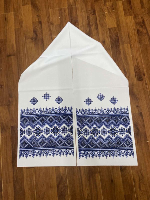 Ритуальні товари Рушник Друкований 125-24 см орнамент 7-1 Ритуальні товари Рушник Друкований 125-24 см орнамент 7-1