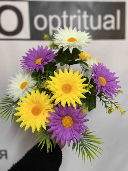 Штучні квіти Букет Ромашка 11 голів ОА00155202