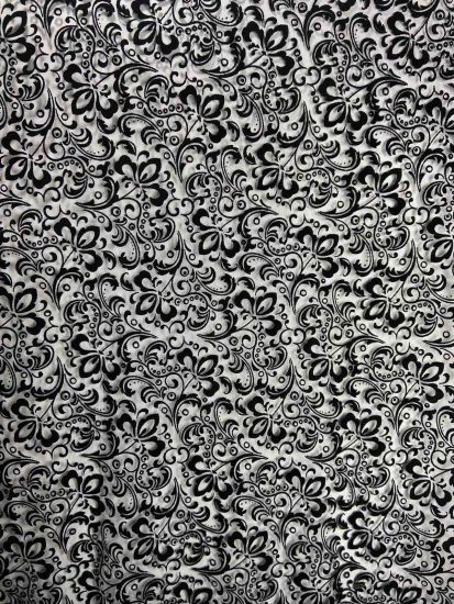 Ритуальна тканина Велюр на сітці Вензель М2103