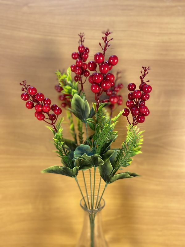 Штучні квіти Букет Калина 6 голів ОА0011510