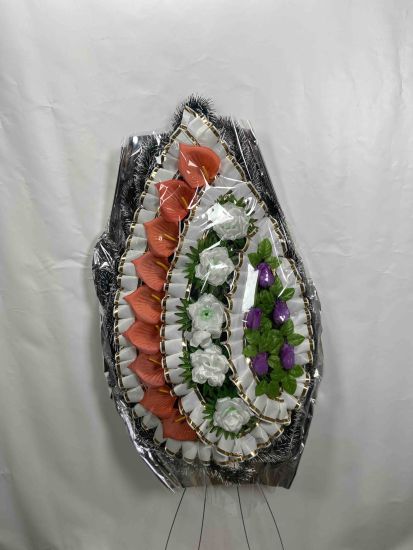 Ритуальні товари Вінок 322-2 145-60 см Кала