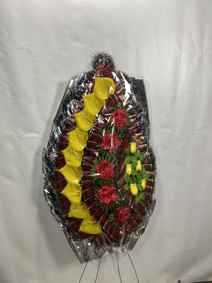 Ритуальні товари Вінок 322-2 145-60 см Кала