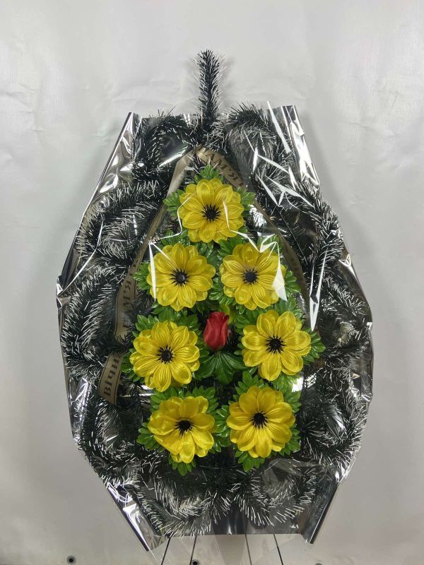 Ритуальні товари Вінок 218/1 Ритуальні товари Вінок 218/1