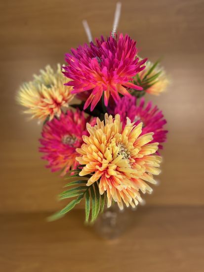 Штучні квіти Букет Айстра  7 голів  ОА00235205 Штучні квіти Букет Айстра  7 голів  ОА00235205