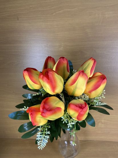 Штучні квіти Букет Тюльпан  R01501010 10 голів