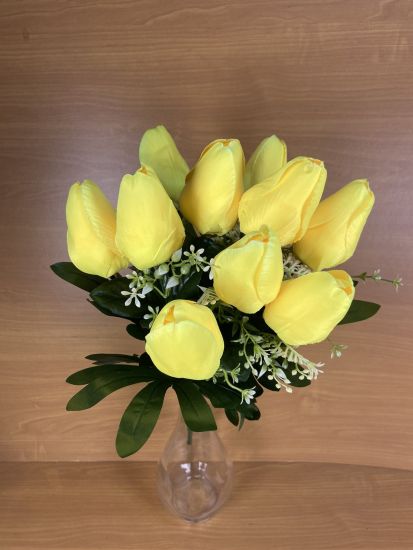 Штучні квіти Букет Тюльпан  R01501010 10 голів